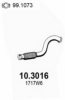 PEUGE 1706H4 Exhaust Pipe